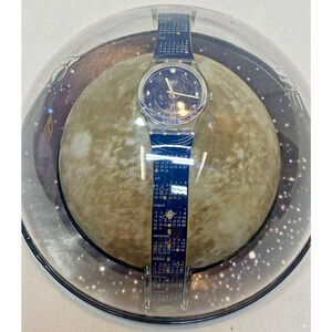 SWATCH GN712 It’s Coming Y2K Millennium Watch 1999 Original Box Plastic On Face